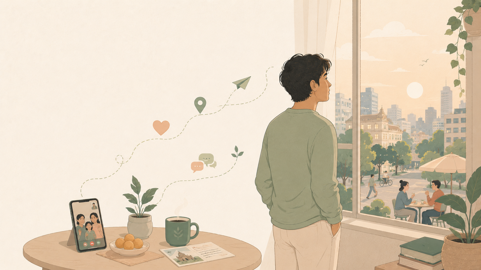 International student adapting to a new culture abroad — acculturative stress and homesickness — MHITR mental health article